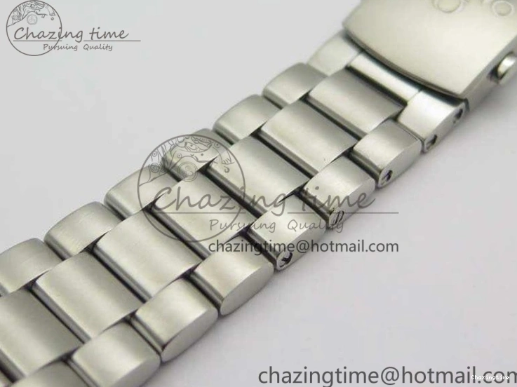 0120 FastDry Planet Ocean Master Chrono SS OM 1:1 Best Edition Black Dial On SS Bracelet A9900 V 8112